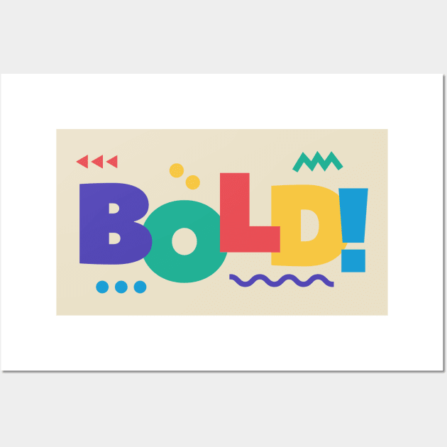 Bold Design Wall Art by Aziz